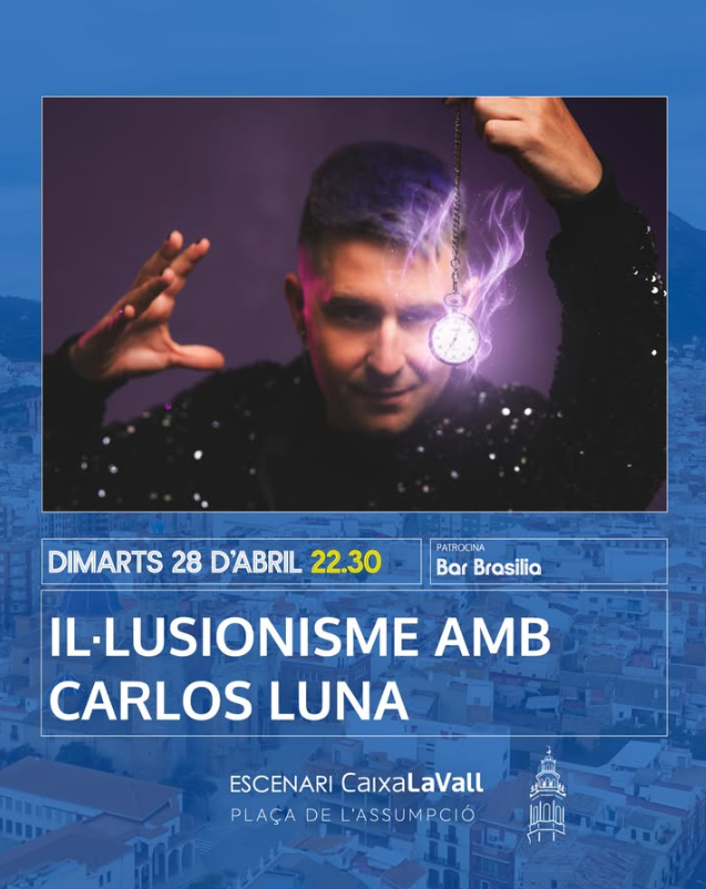 28 abril - Il&middot;lusionista Carlos Lun