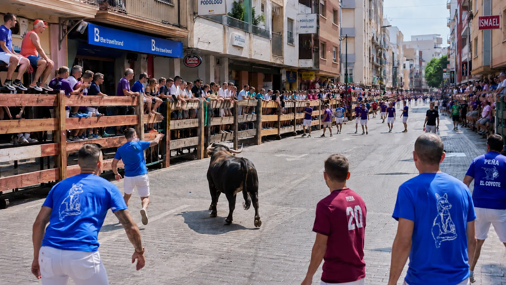 Actos taurinos de Les Penyes en Festes en La Vall d'Uix&oacute;