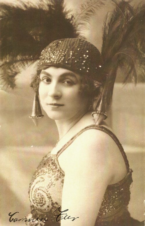 Carmen Tur Melchor, soprano de La Vall d'Uix&oacute;, conocida como La Catxapa