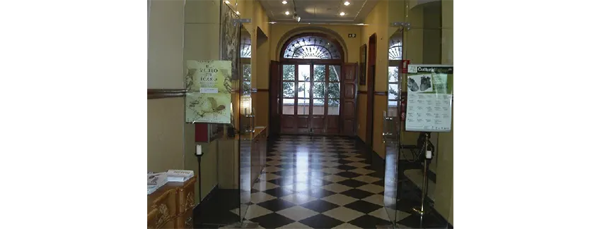 Jard&iacute;n y entorno del Centre Cultural Palau de Vivel