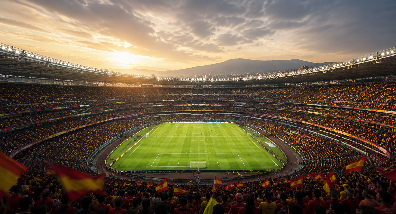 Estadio del Mundial 2026 vista interior