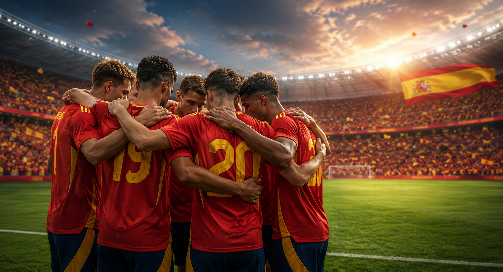 Jugadores de Espa&ntilde;a en el Mundial de f&uacute;tbol 2026