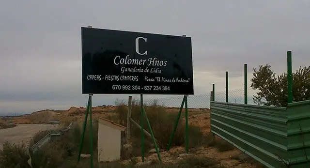 Toros bravos de la Ganader&iacute;a Hermanos Colomer